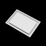 11x16 ceiling vent cover, angled view