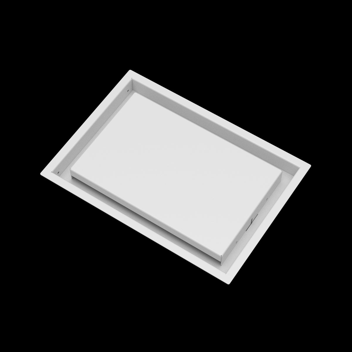 9x13 wall vent cover, angled view