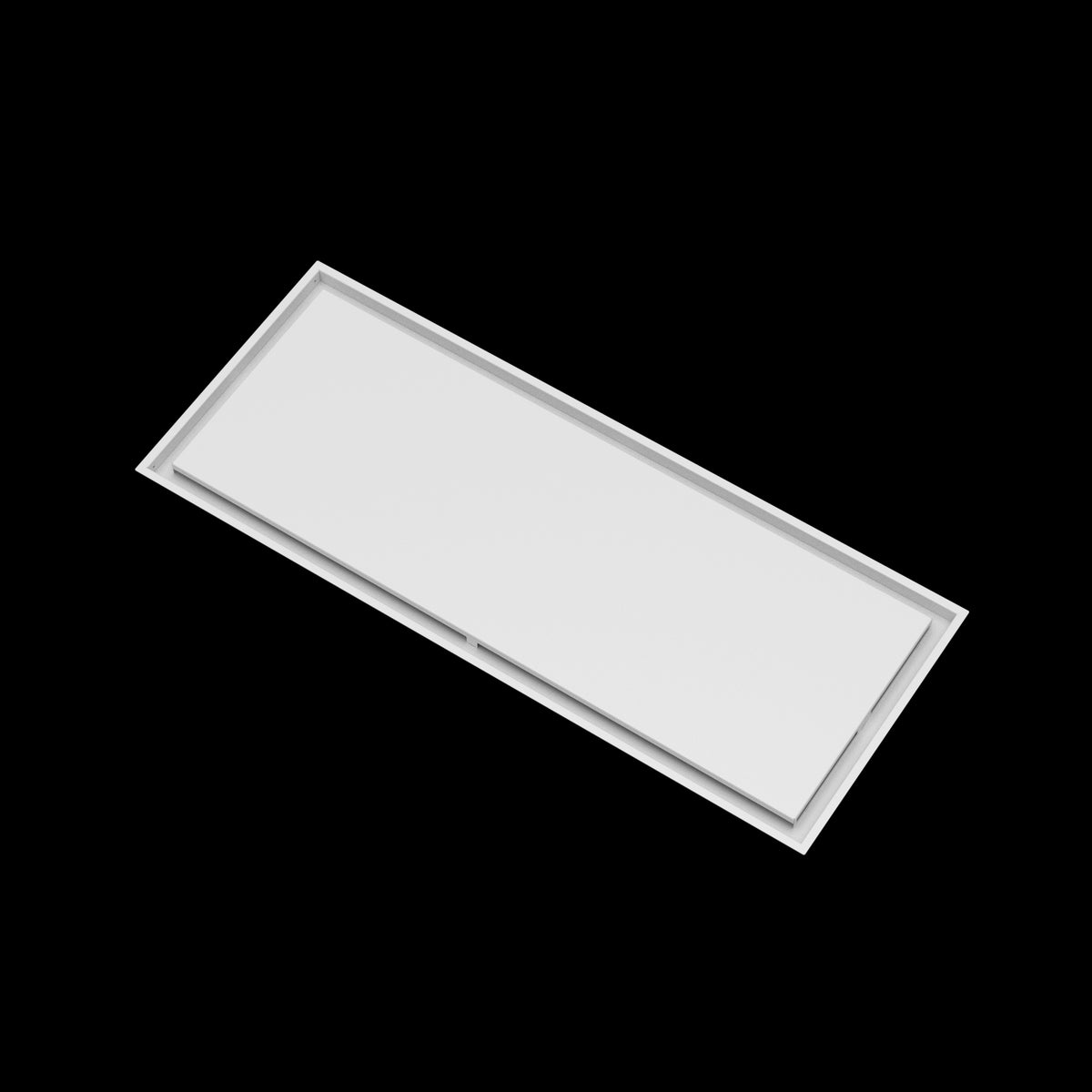 18x46 ceiling vent cover, angled view