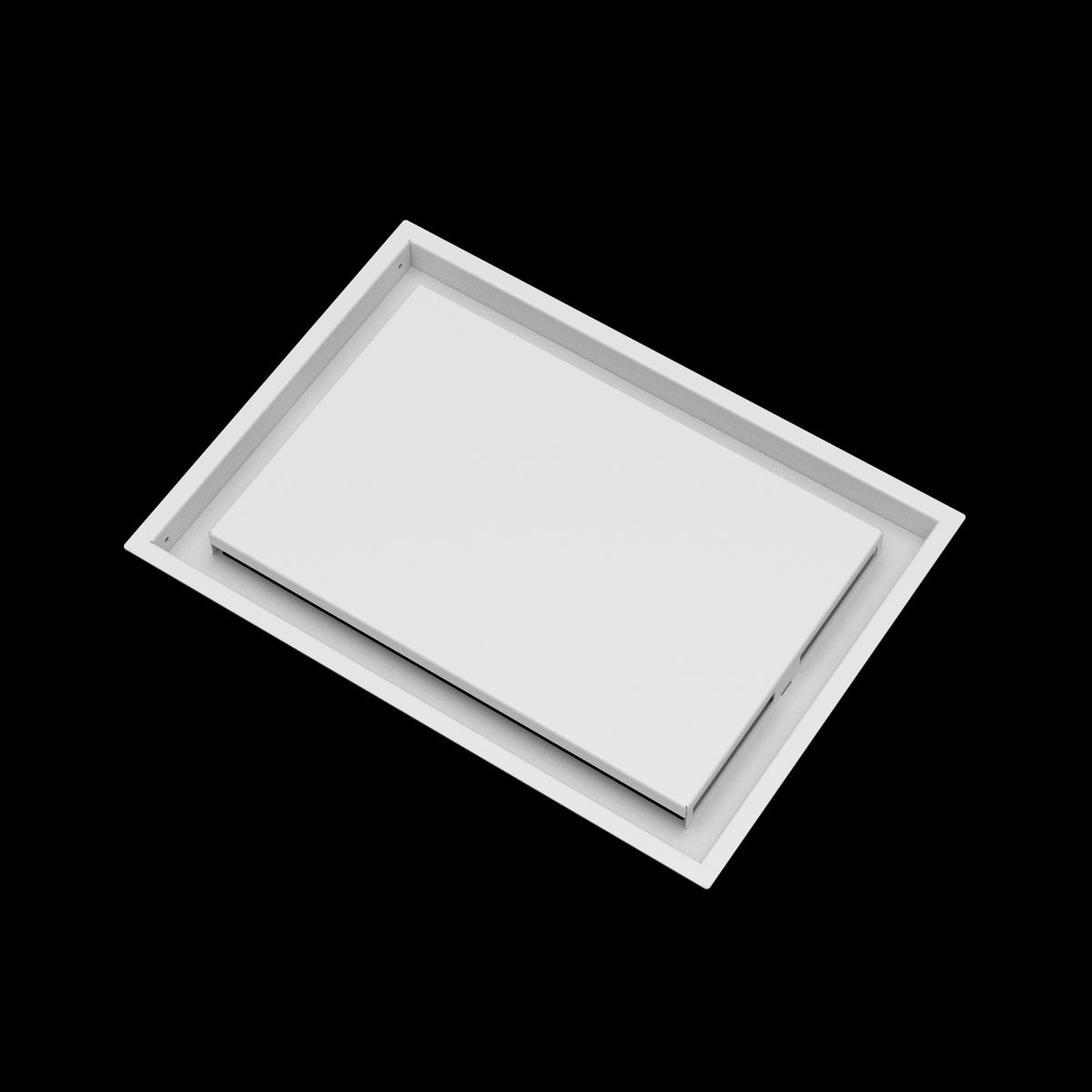 12x17 ceiling vent cover, angled view