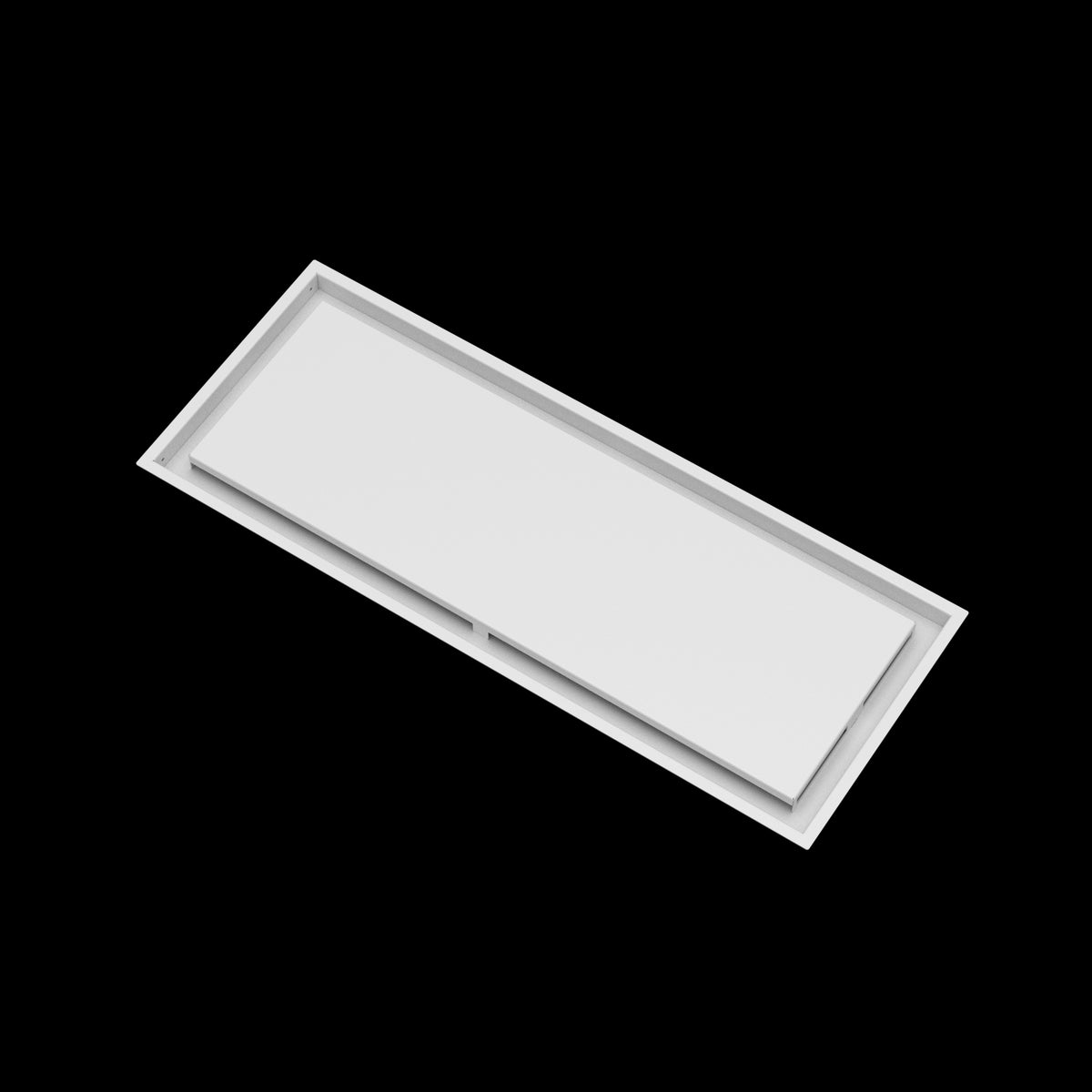 12x32 ceiling vent cover, angled view