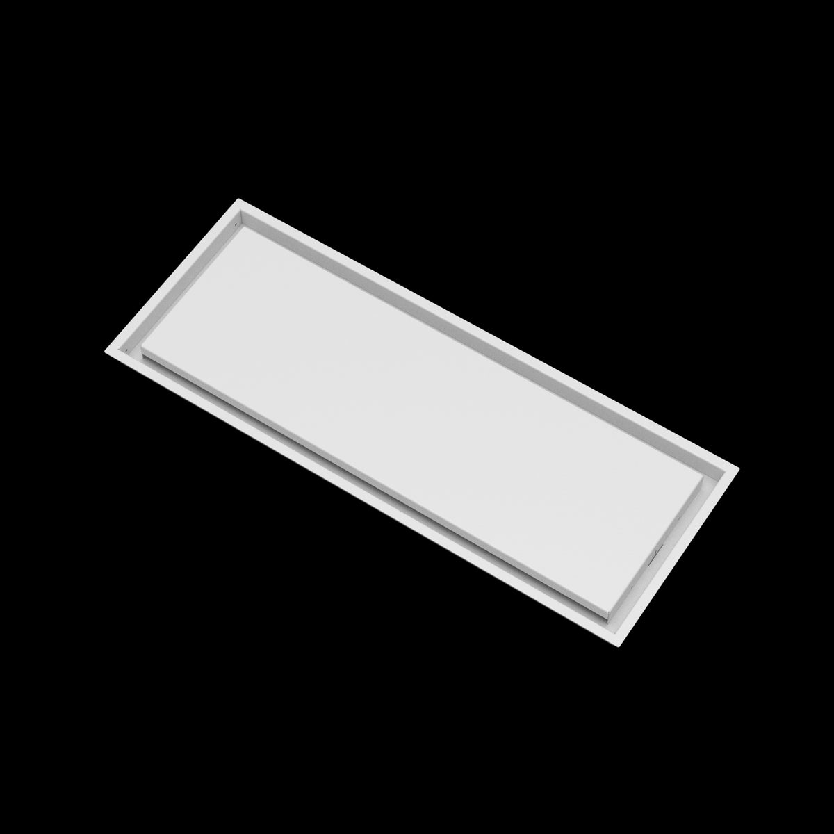 11x30 wall vent cover, angled view