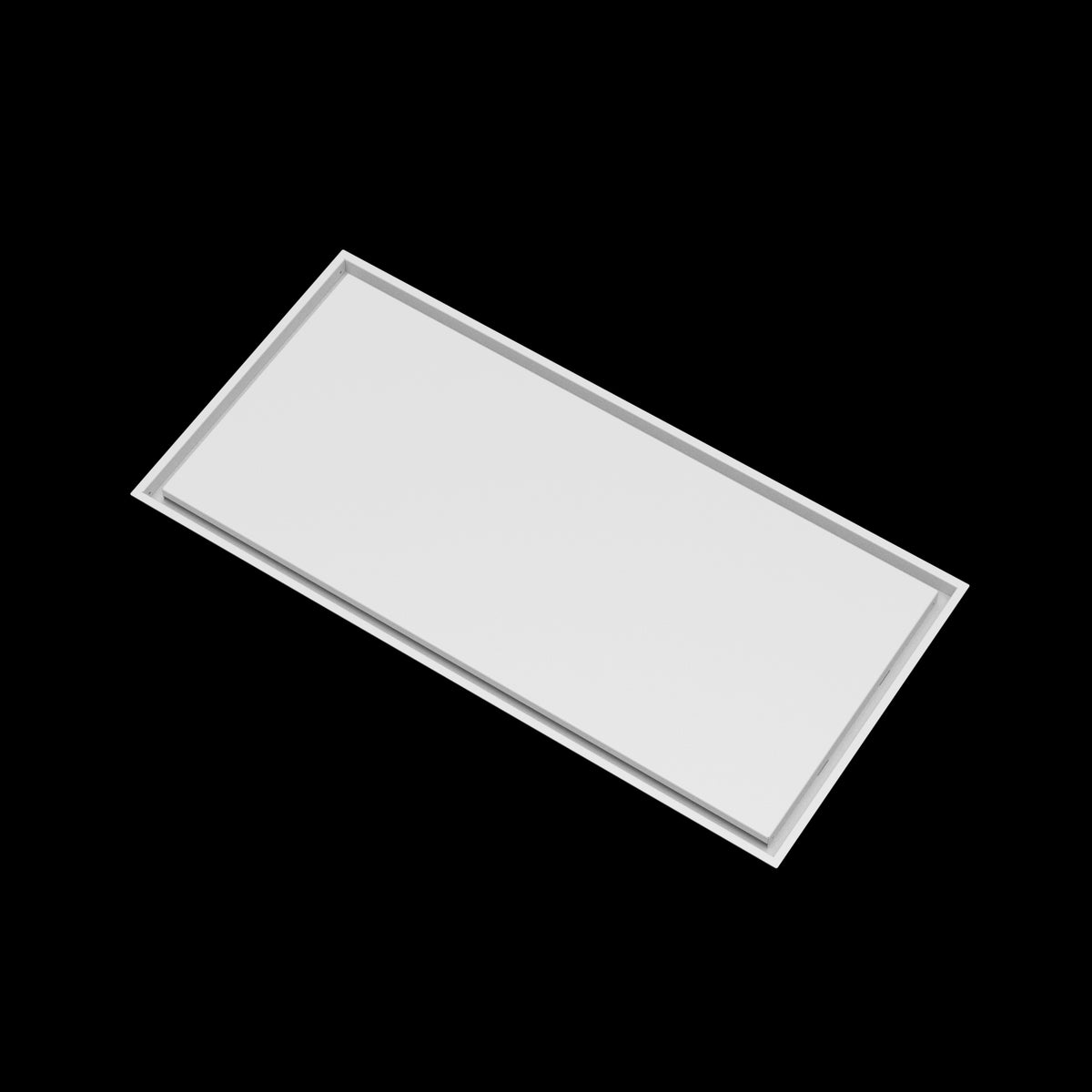 21x44 wall vent cover, angled view
