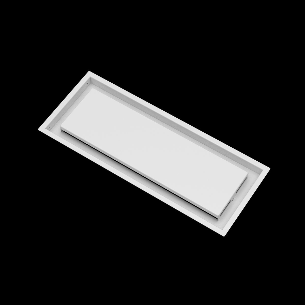 8x21 ceiling vent cover, angled view