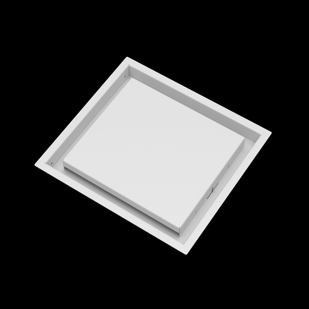10x11 wall vent cover, angled view