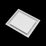 11x13 ceiling vent cover, angled view