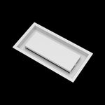 6x12 ceiling vent cover, angled view