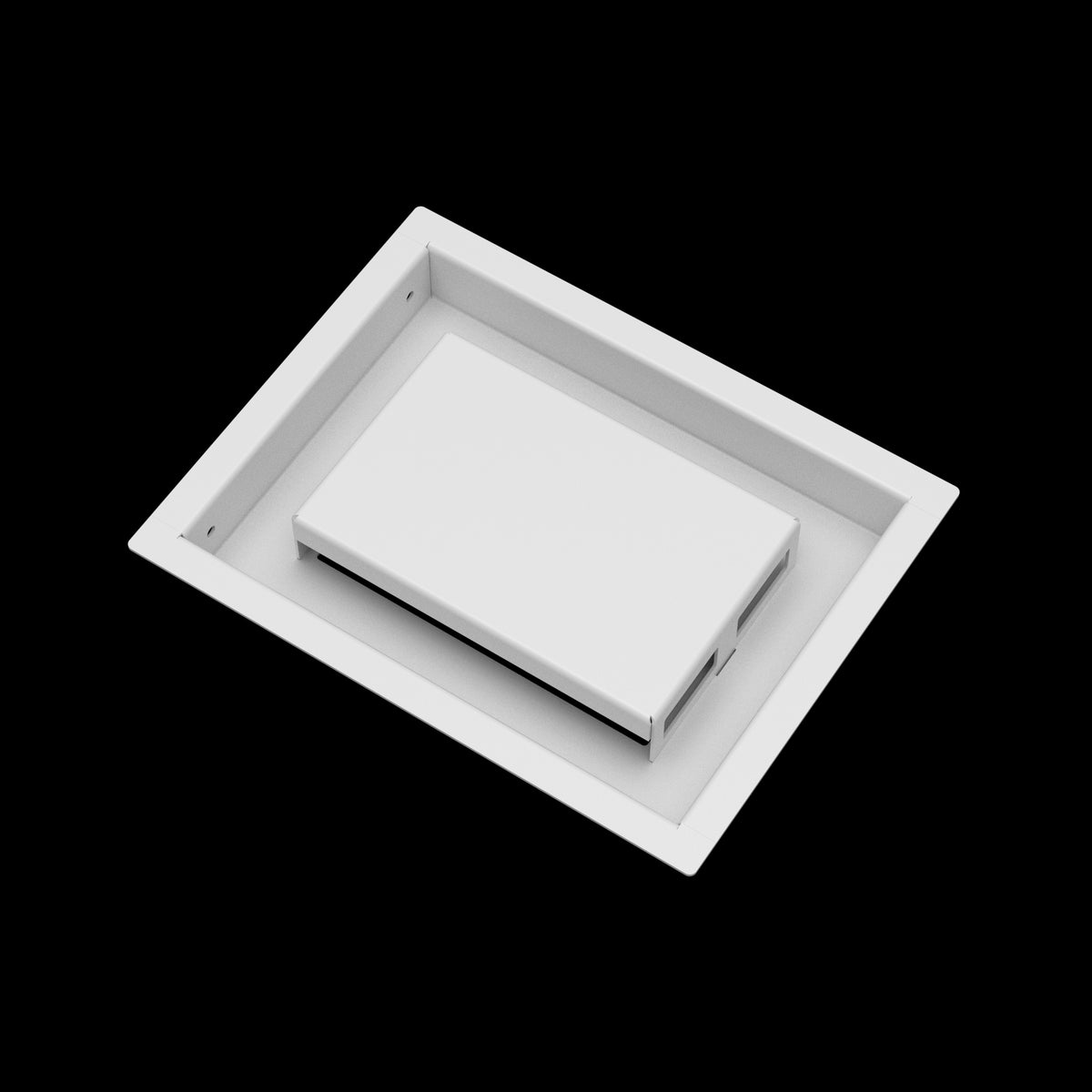 6x8 ceiling vent cover, angled view