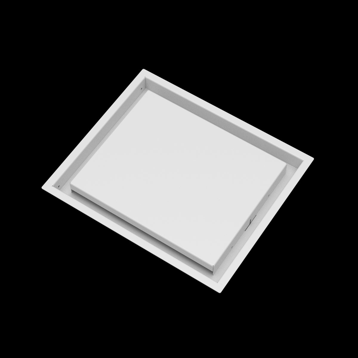 11x13 wall vent cover, angled view