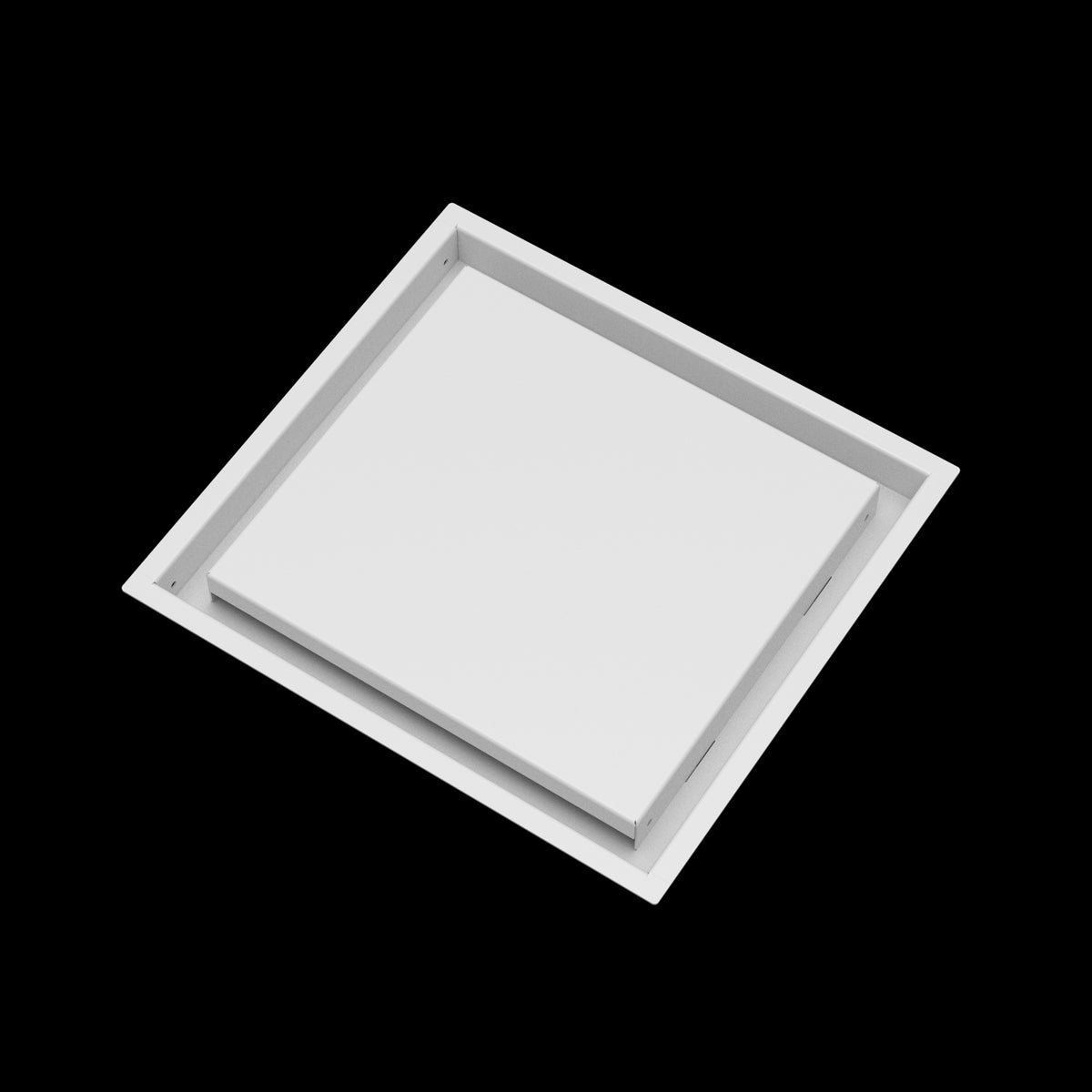 12x13 wall vent cover, angled view