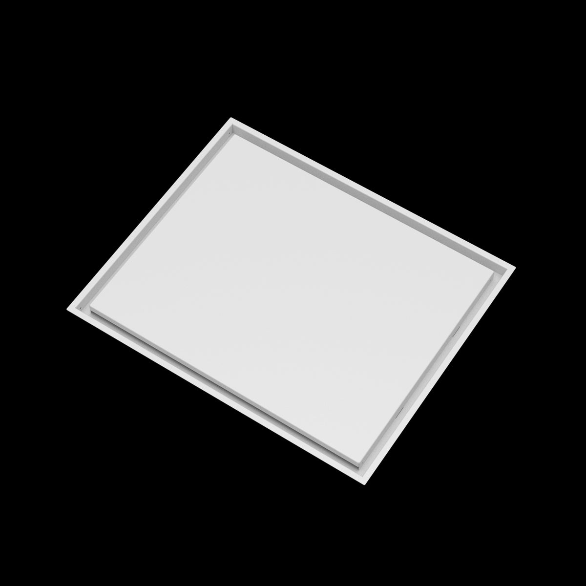 23x28 wall vent cover, angled view