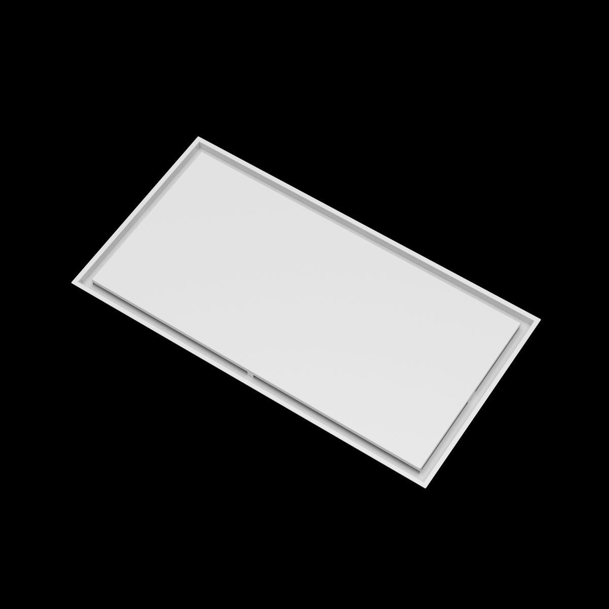 23x44 ceiling vent cover, angled view
