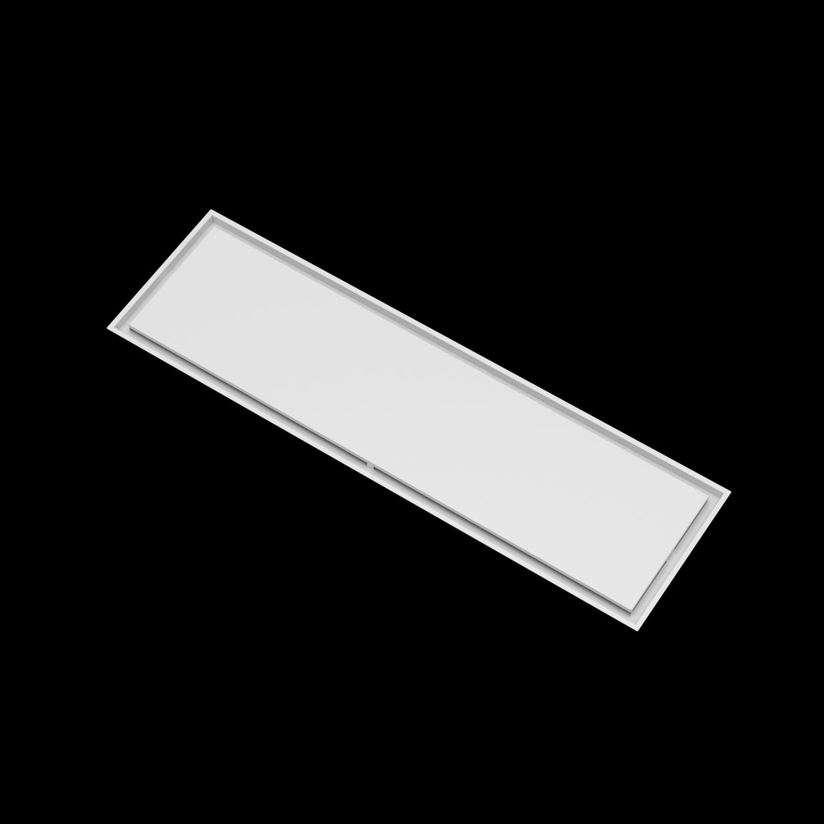 17x61 ceiling vent cover, angled view