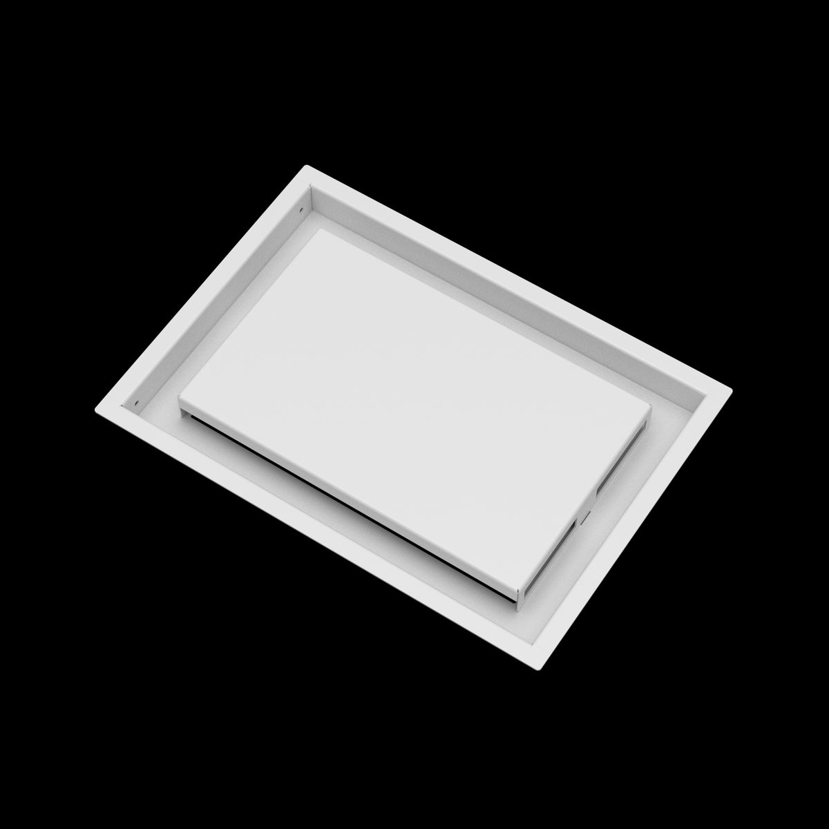 9x13 ceiling vent cover, angled view
