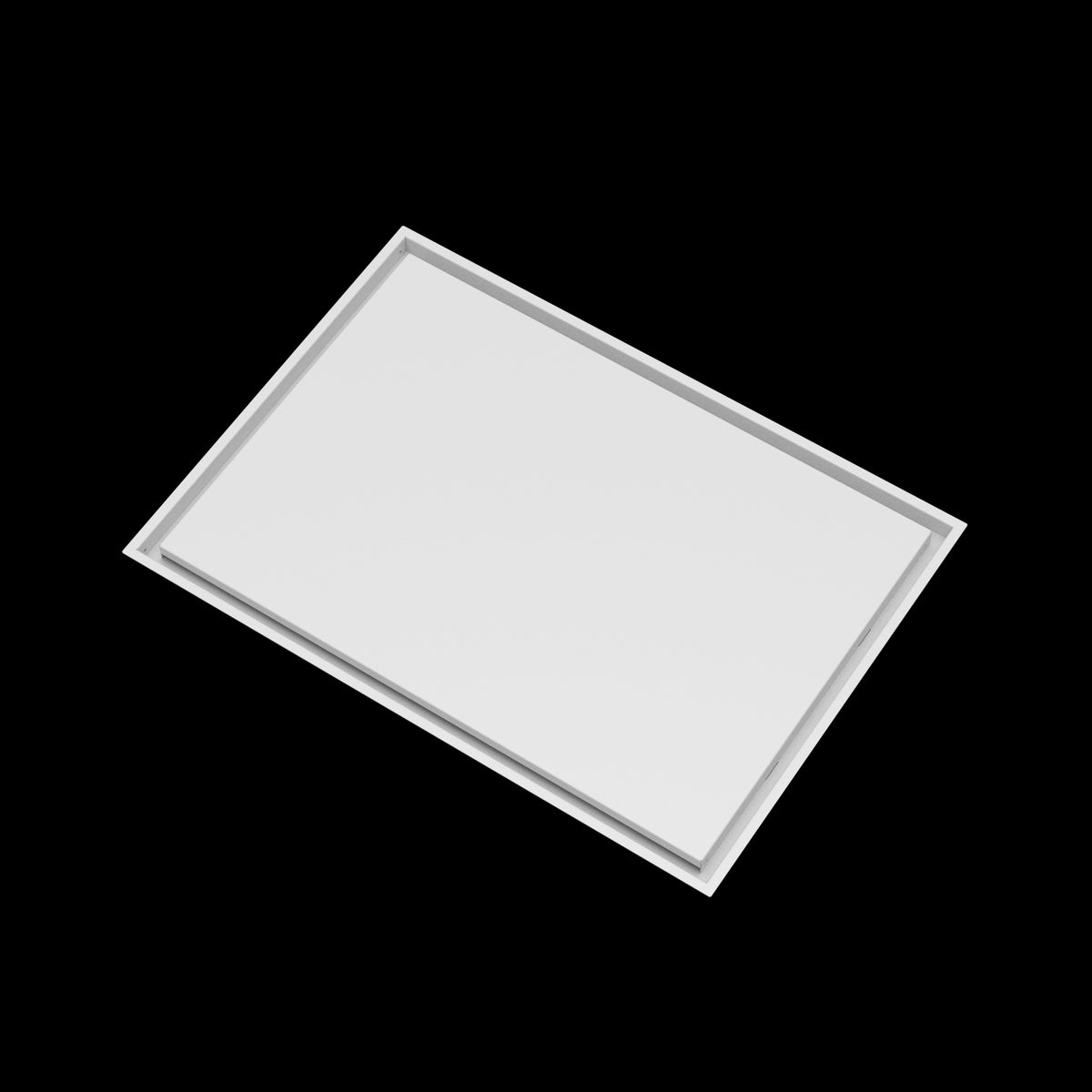 24x34 wall vent cover, angled view