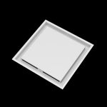 14x14 ceiling vent cover, angled view