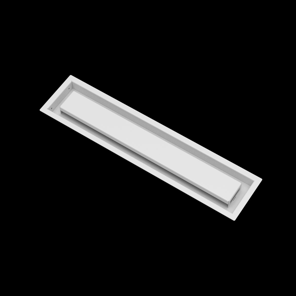 4x20 ceiling vent cover, angled view