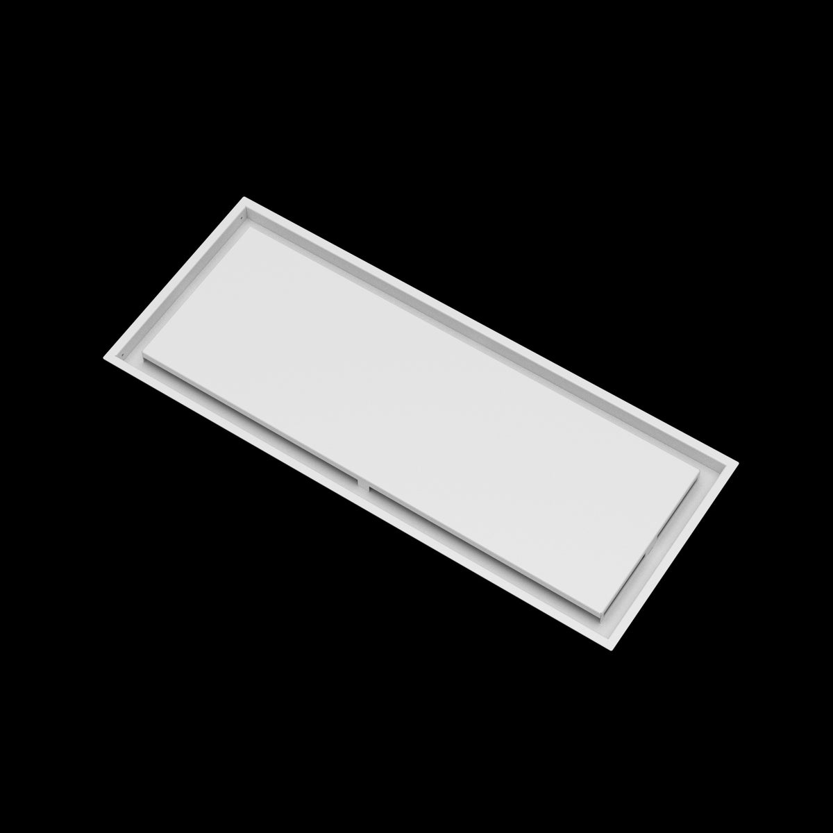 13x33 ceiling vent cover, angled view