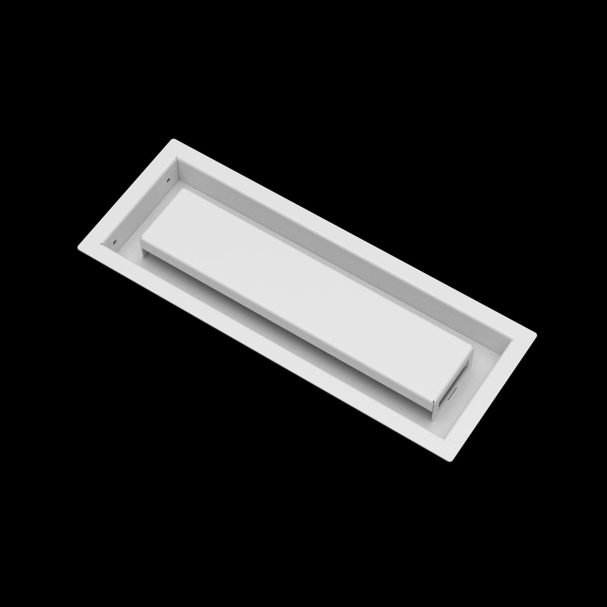 4x12 ceiling vent cover, angled view