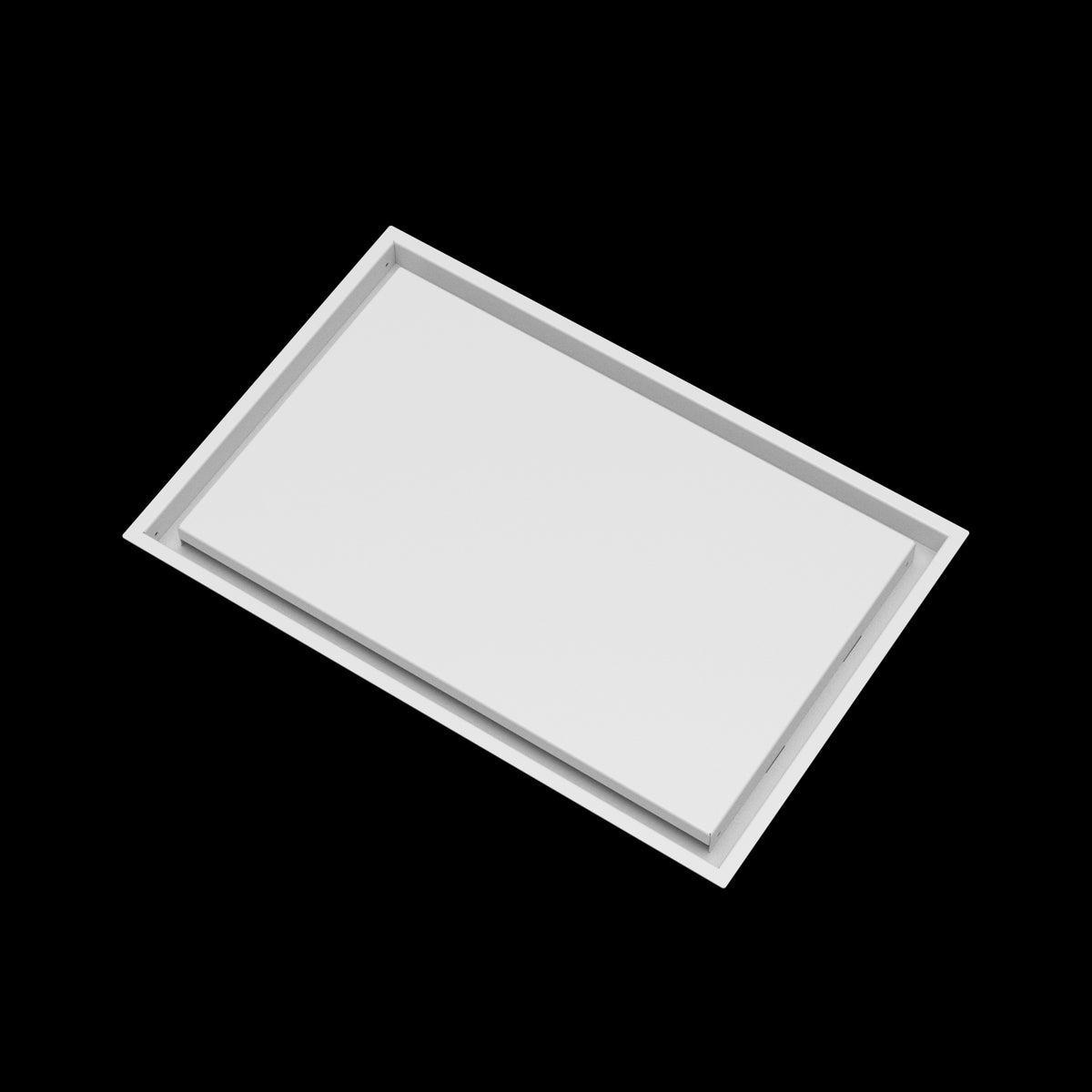 15x23 wall vent cover, angled view