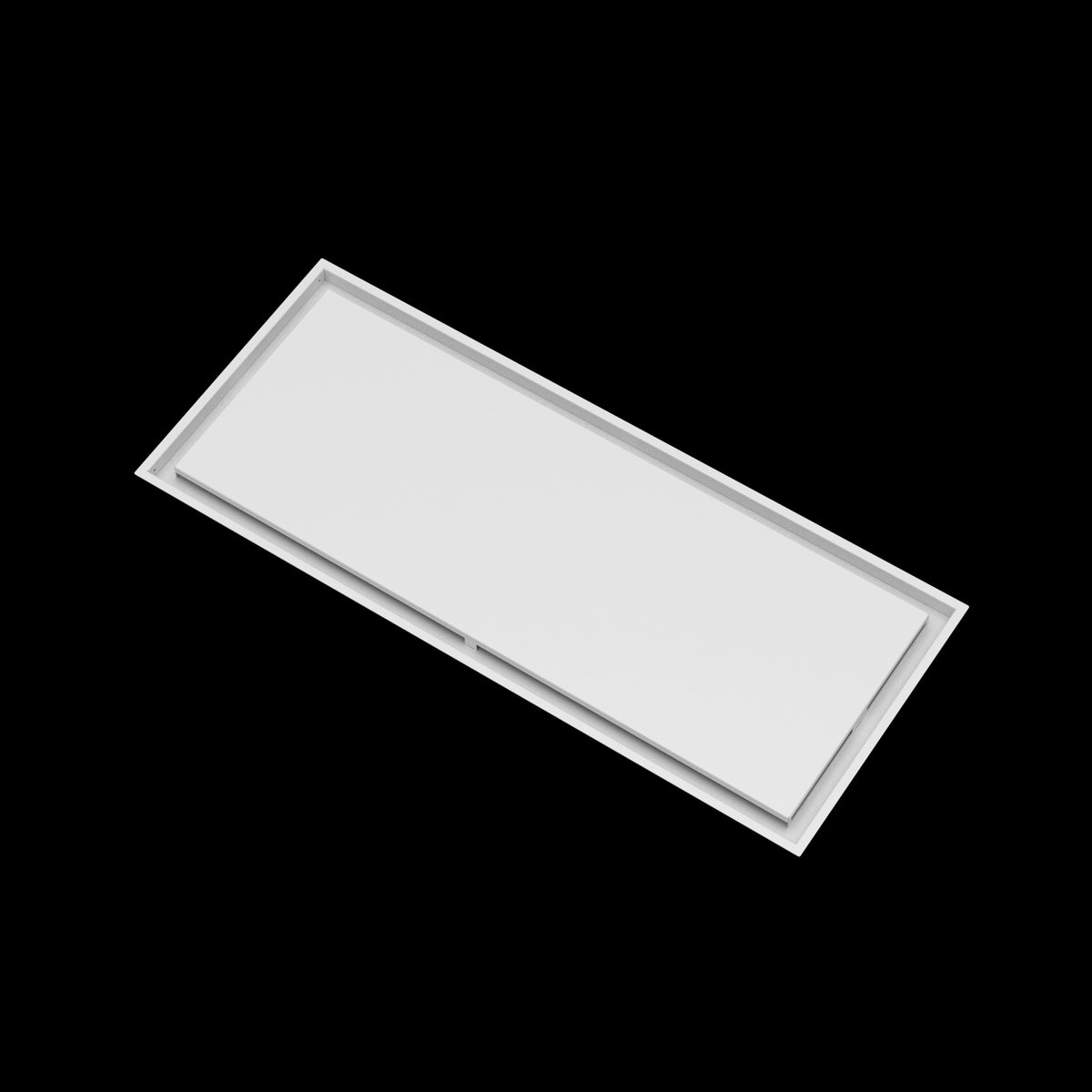 17x42 ceiling vent cover, angled view