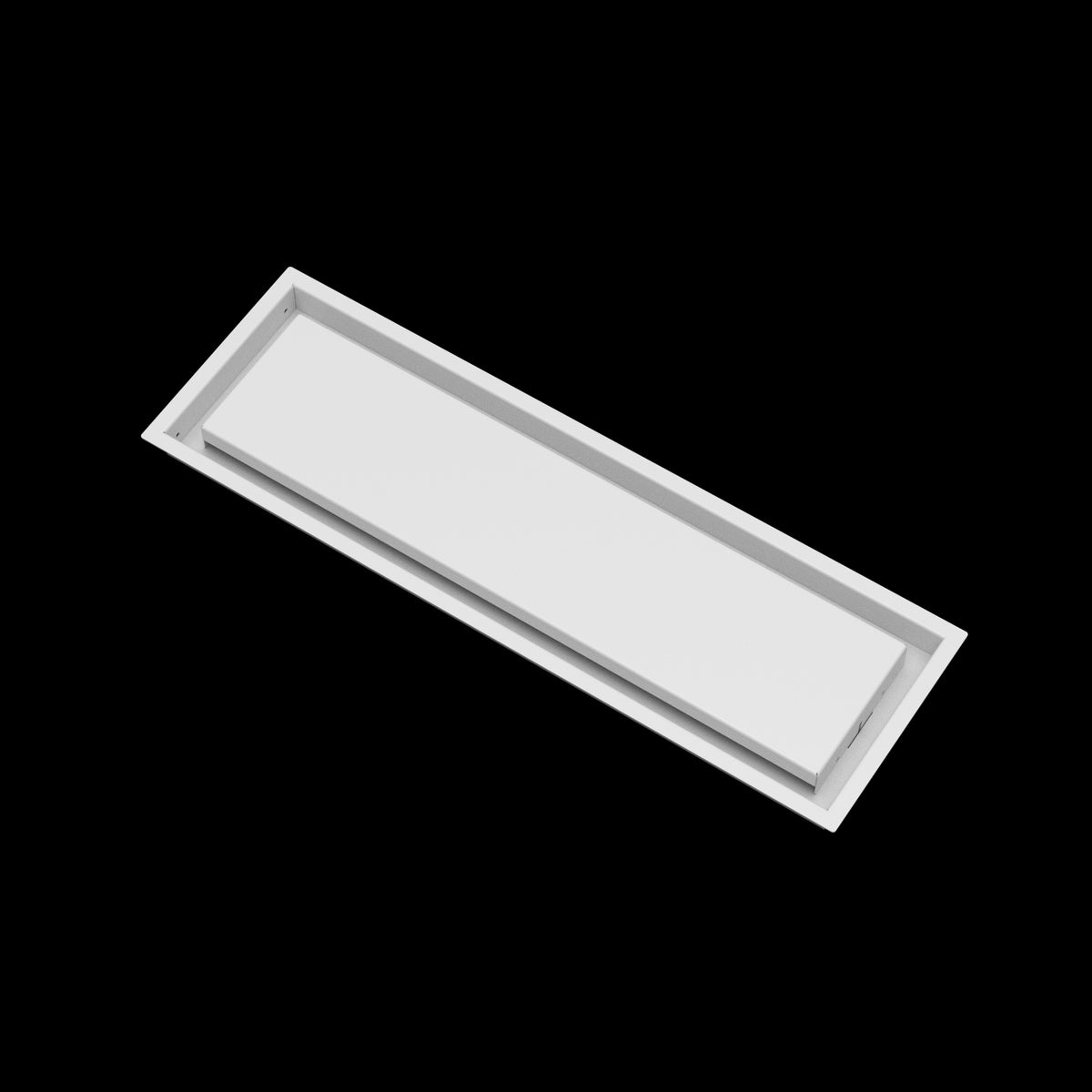 7x24 wall vent cover, angled view