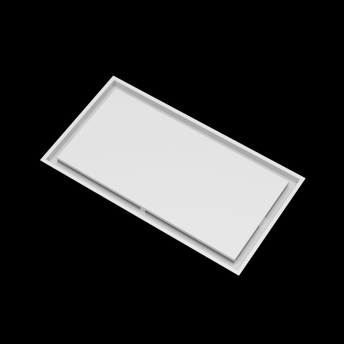 16x30 ceiling vent cover, angled view