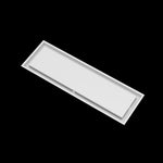 10x33 ceiling vent cover, angled view