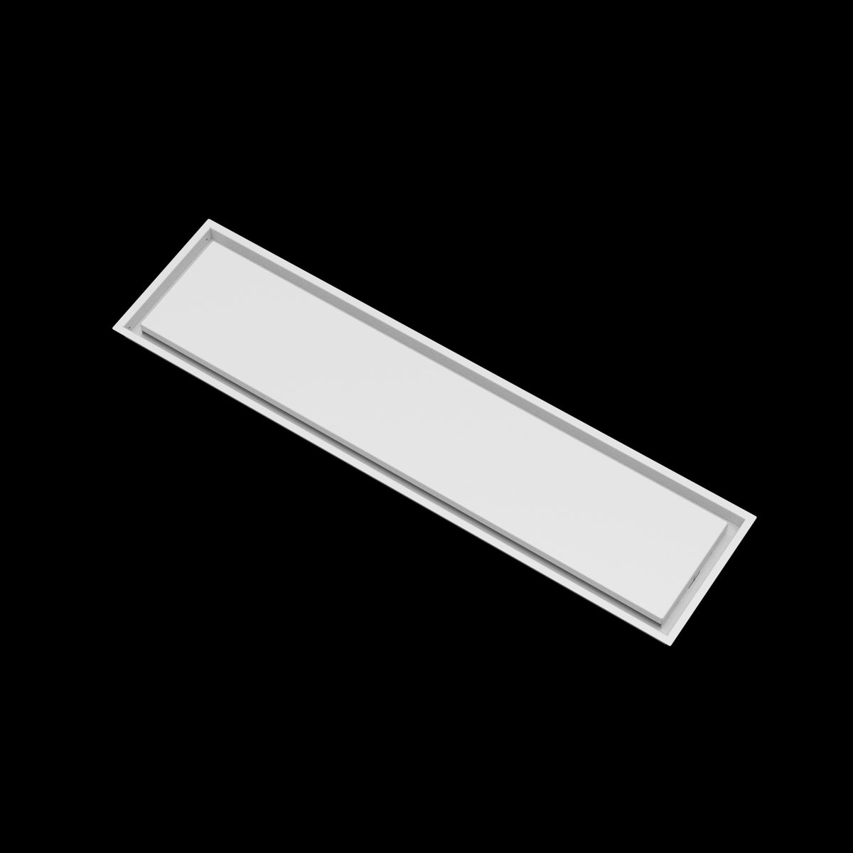 10x42 wall vent cover, angled view