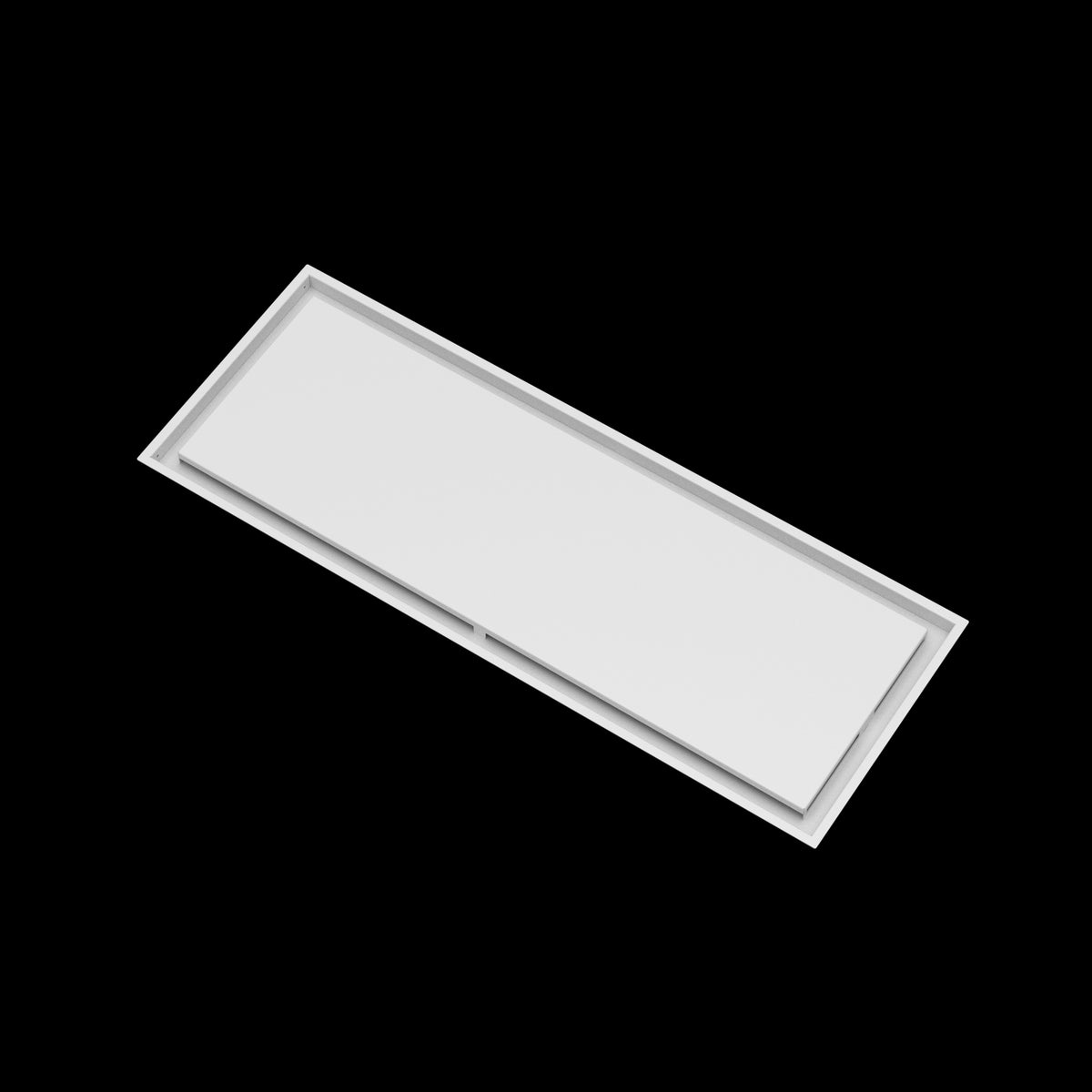 15x42 ceiling vent cover, angled view