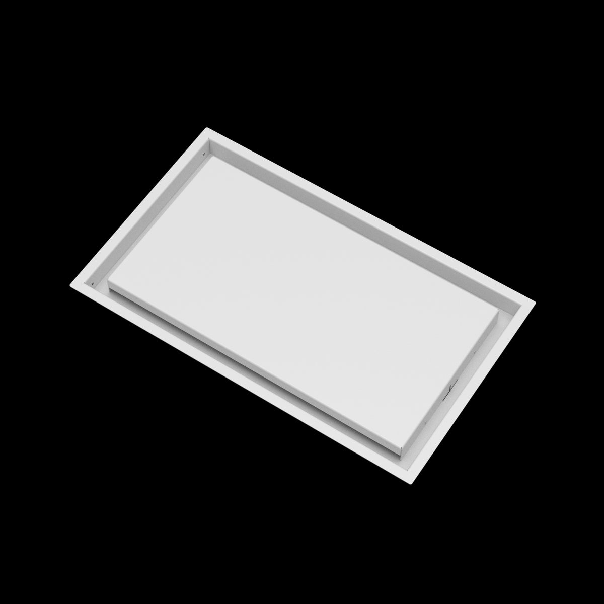 11x19 wall vent cover, angled view