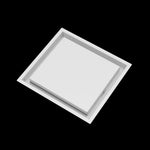 11x12 wall vent cover, angled view