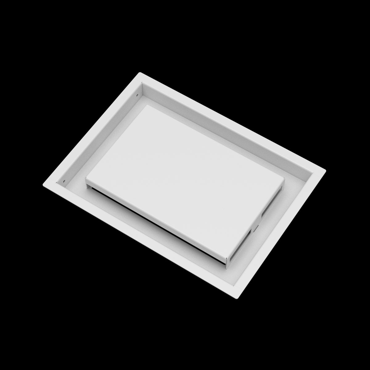 8x11 ceiling vent cover, angled view