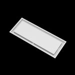 10x26 ceiling vent cover, angled view