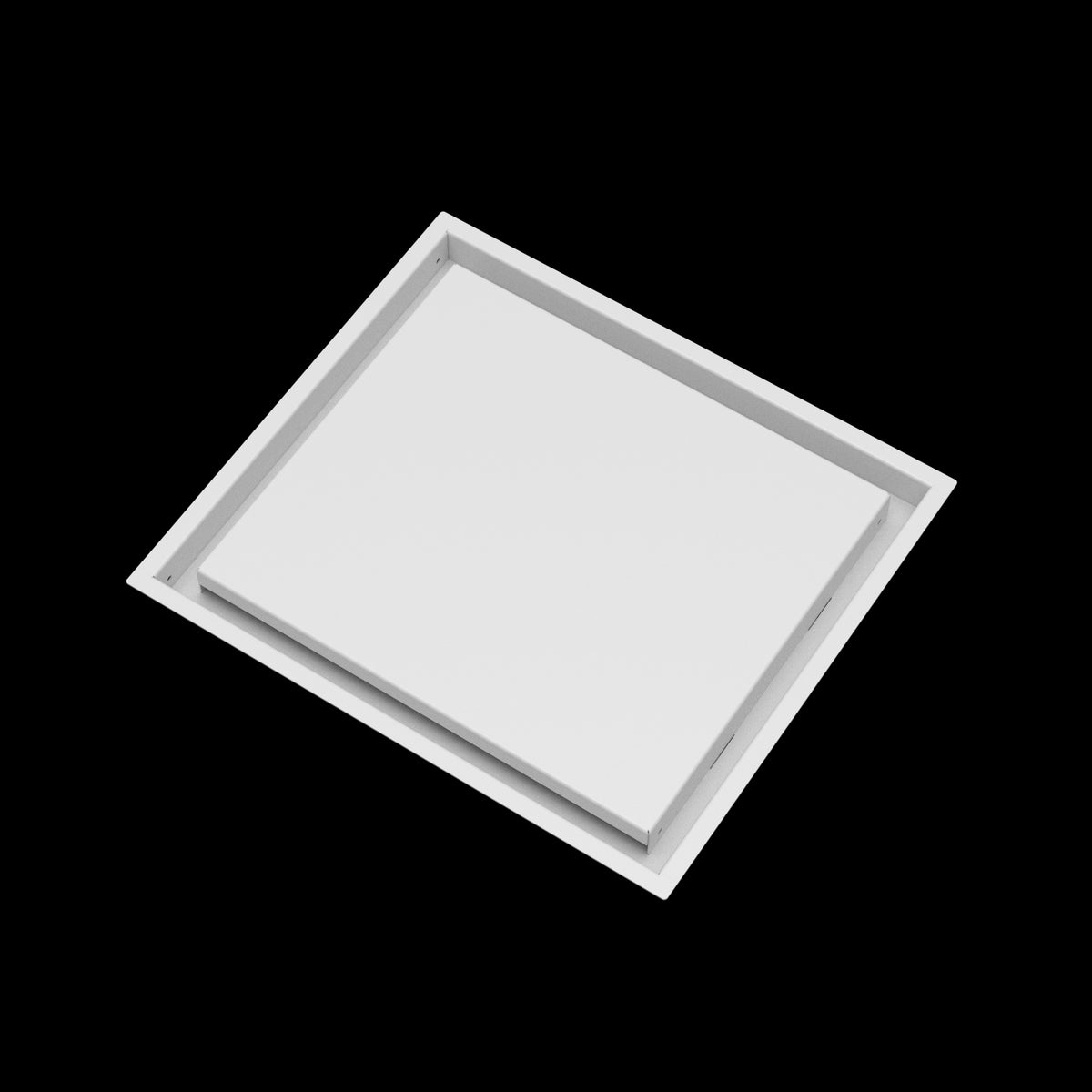 14x16 wall vent cover, angled view
