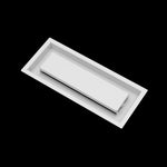 5x13 ceiling vent cover, angled view