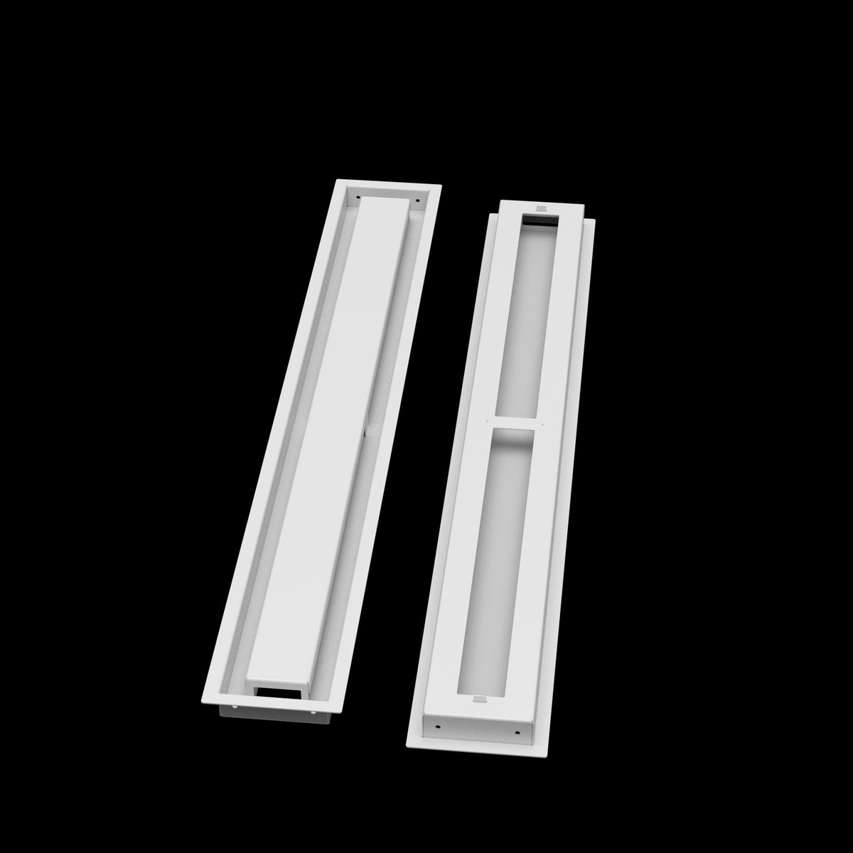 4x34 ceiling vent cover, front and back