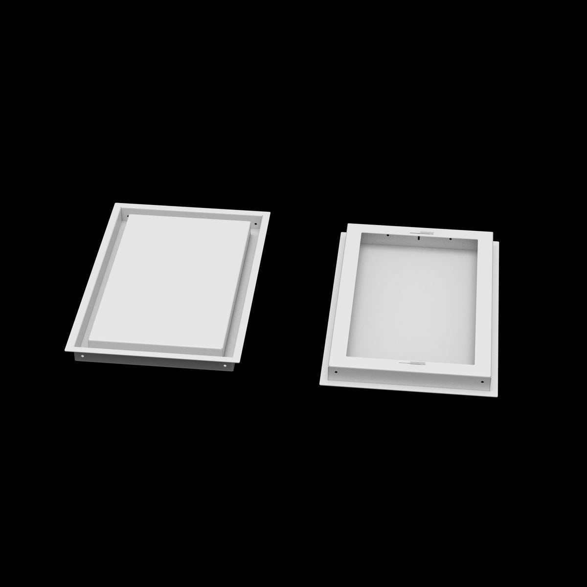 11x17 wall vent cover, front and back