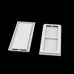 10x26 ceiling vent cover, front and back