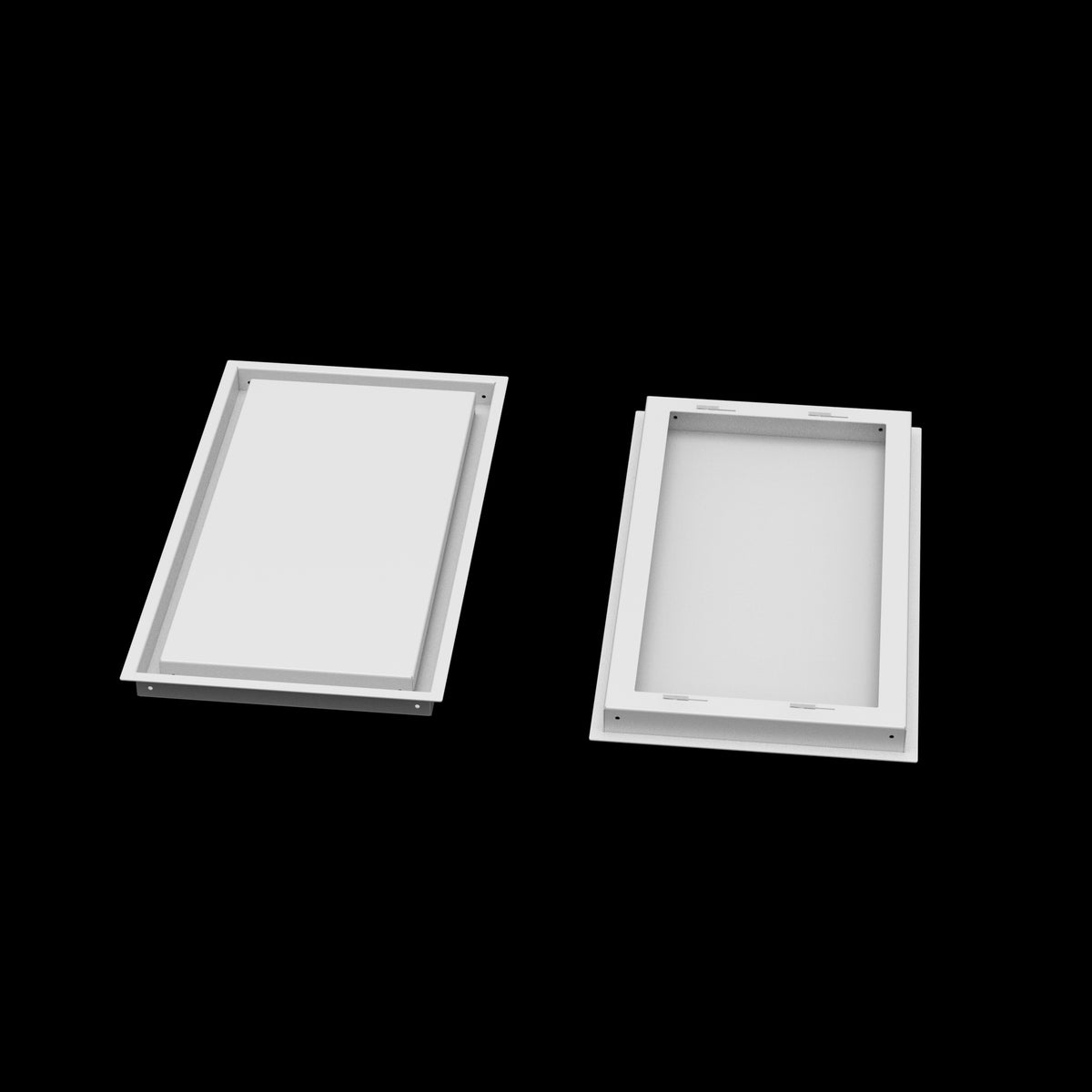 12x22 wall vent cover, front and back