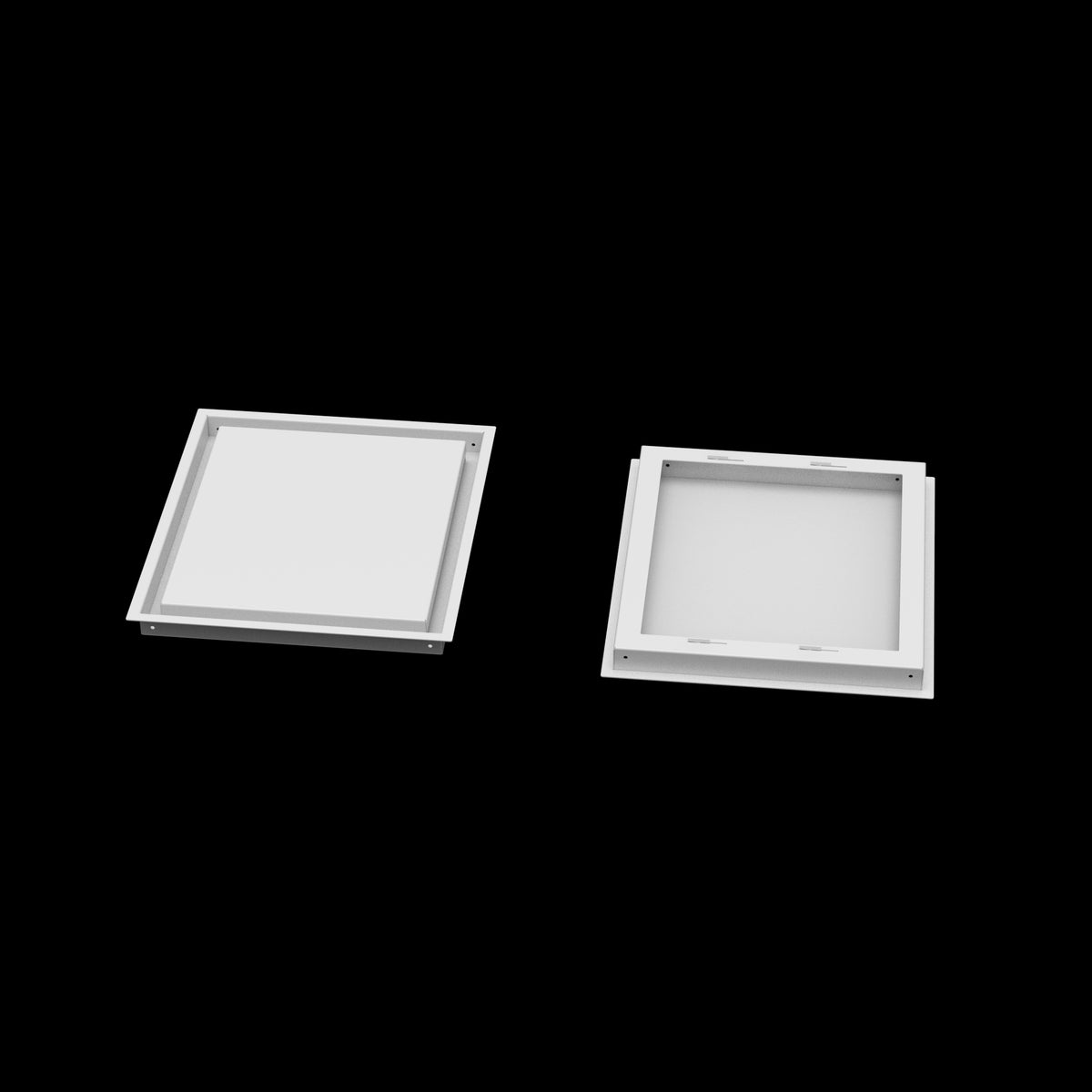 14x16 wall vent cover, front and back