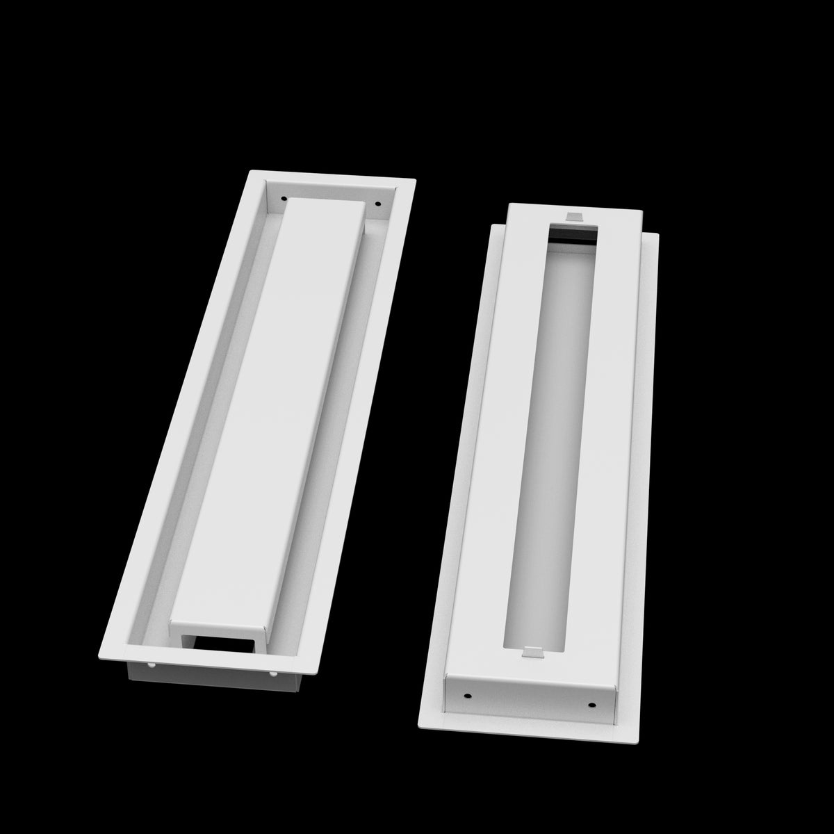 4x20 ceiling vent cover, front and back