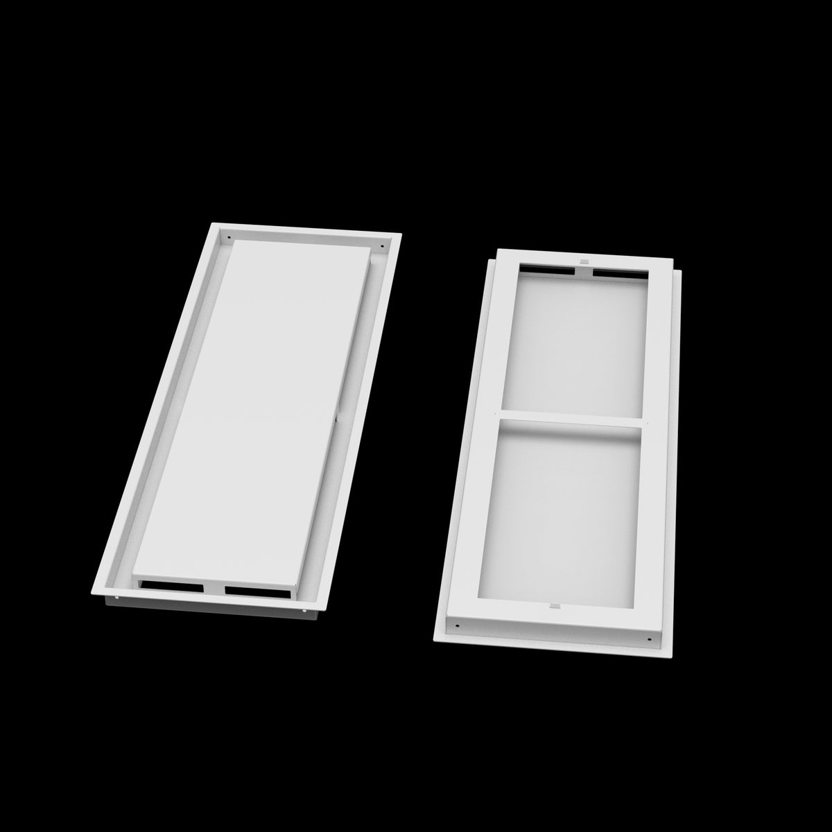 10x31 ceiling vent cover, front and back