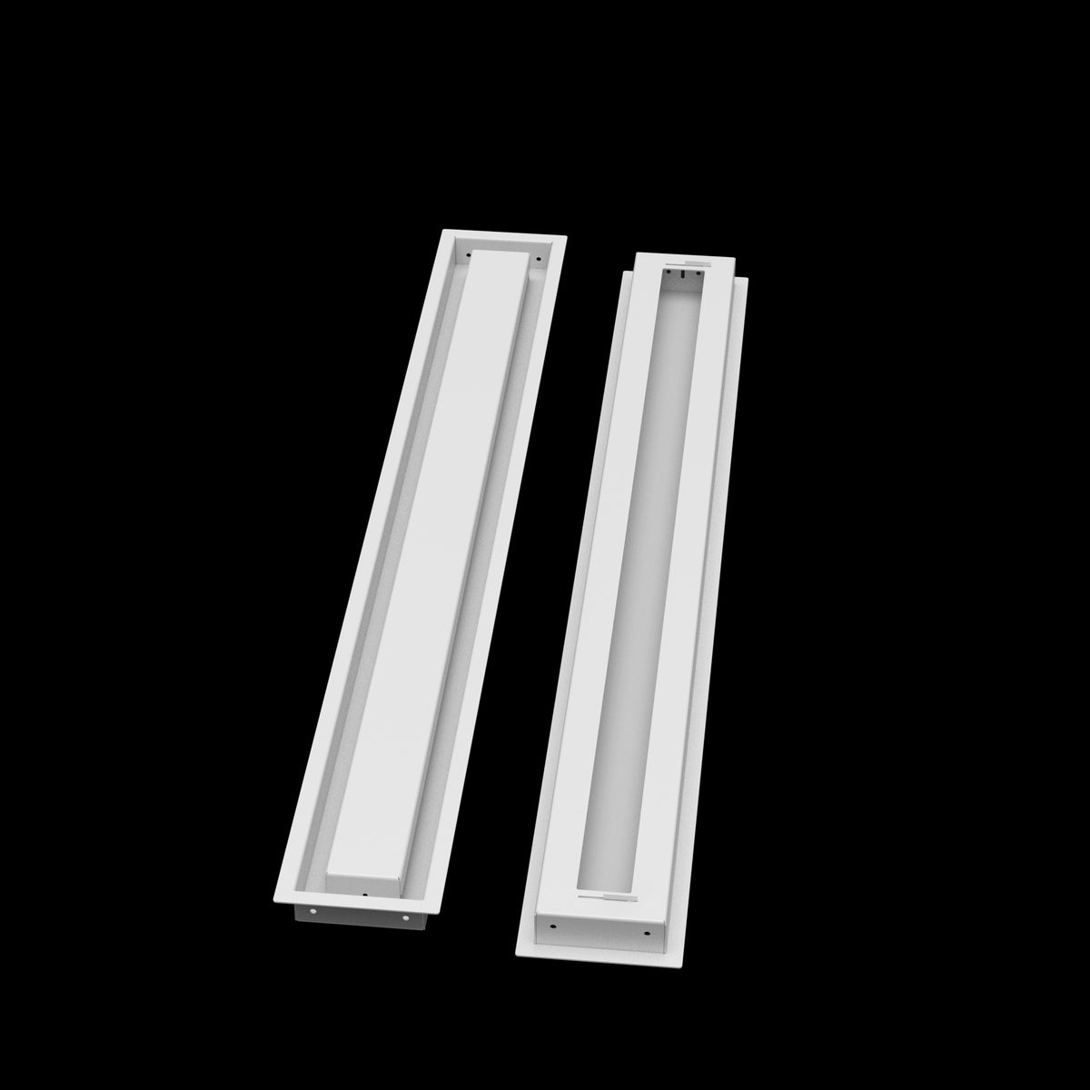4x37 wall vent cover, front and back