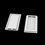 9x21 ceiling vent cover, front and back