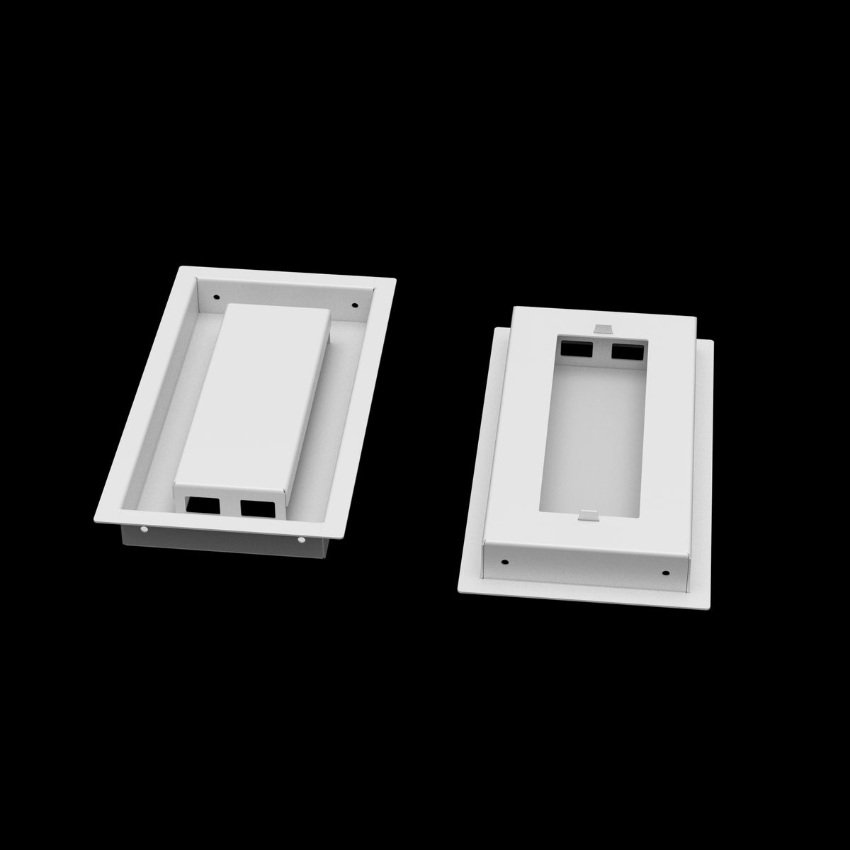 5x10 ceiling vent cover, front and back