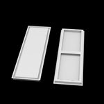 12x43 wall vent cover, front and back
