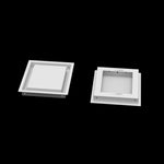 8x9 wall vent cover, front and back
