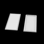 18x42 wall vent cover, front and back