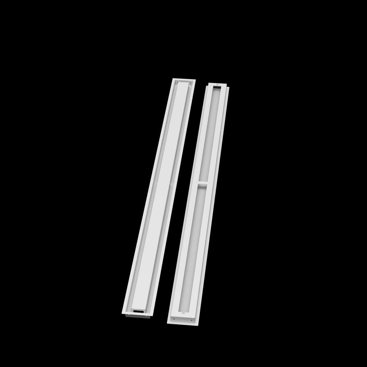4x70 ceiling vent cover, front and back